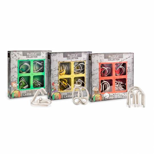 Set de 4 casse-tête métal Expert Eureka 3D Puzzle - 2