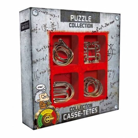 Set de 4 casse-tête métal Extrême Eureka 3D Puzzle - 1