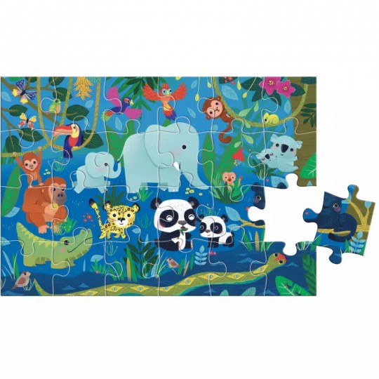 Puzzle 24 pcs Cherche et Trouve des tout petits : Animaux - Auzou Auzou - 3