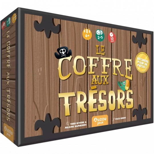 Le coffre aux trésors - Récupère plein de pieces ! - Auzou Auzou - 2