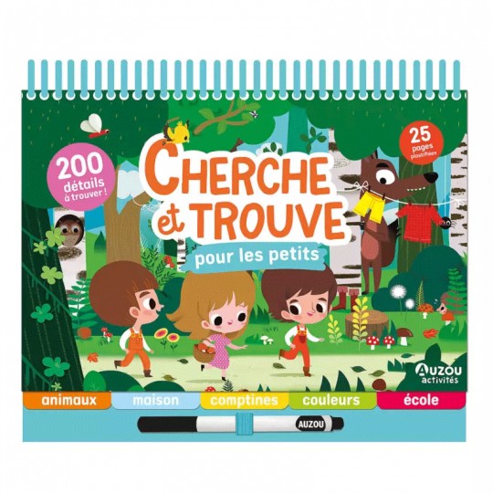 Bloc-notes cherche et trouve Pour les petits - Auzou Auzou - 2