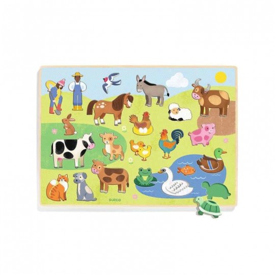 Puzzlo Campo 22 pcs - Djeco Djeco - 2