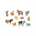 Puzzlo Campo 22 pcs - Djeco Djeco - 3 Puzzlo Campo 22 pcs - Djeco Djeco - 3