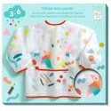 Tablier avec poche Gommettes et crayons - Djeco Djeco - 2 Tablier avec poche Gommettes et crayons - Djeco Djeco - 2