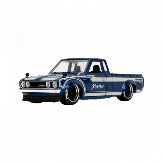 Miniature 1:24 Datsun 620 Navy 1972 Bleu JDM TUNERS - Jada Toys Jada Toys - 2