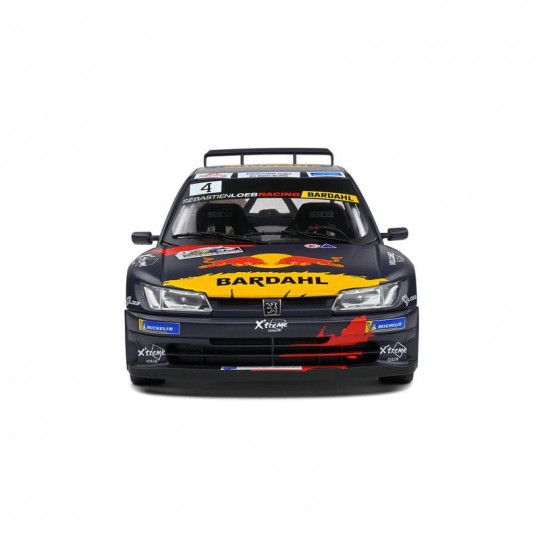 Miniature 1:18 Peugeot 306 Maxi Black 4 Loeb Elena Rallye du Mont Blanc - Solido Solido - 3