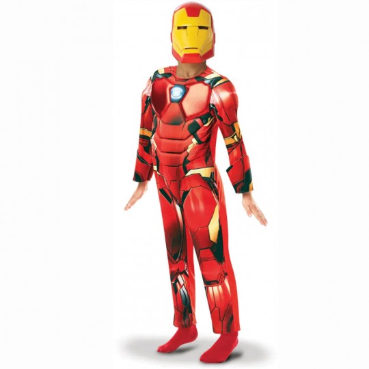 Déguisement Iron Man 3-4 ans Luxe - Rubies Rubies - 1