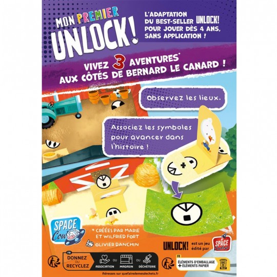 Mon Premier Unlock! : Histoires de Canard Space Cow - 2