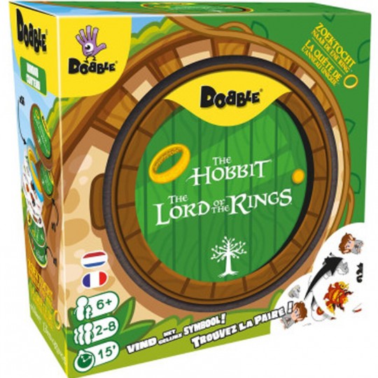 Dobble : Seigneur des Anneaux - Le Hobbit Asmodee - 1