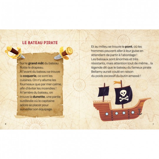 Mon trésor de pirate à déterrer - Auzou Auzou - 4
