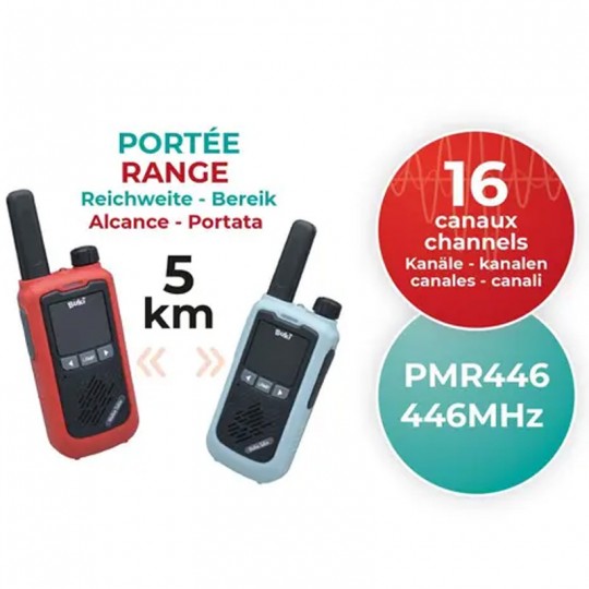 Talkies-walkies Rechargeables - Buki Buki France - 1