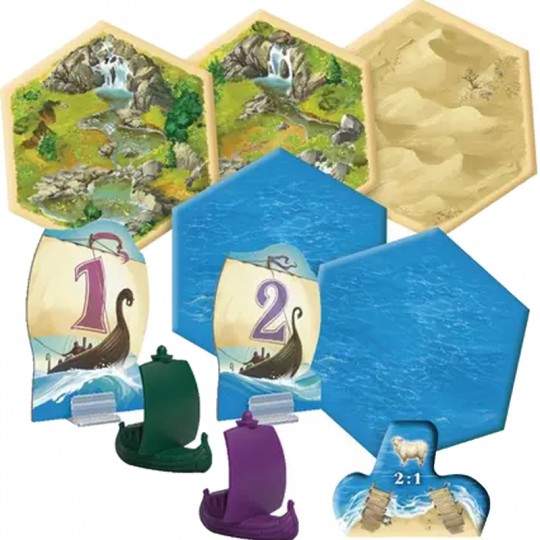 CATAN : Extension Marins 5-6 joueurs (2025) Filosofia Games - 2