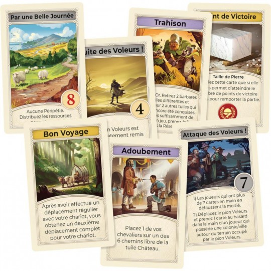 CATAN : Extension Barbares et marchands (2025) Filosofia Games - 1