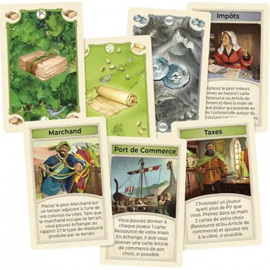 CATAN : Extension Villes et chevaliers (2025) Filosofia Games - 1
