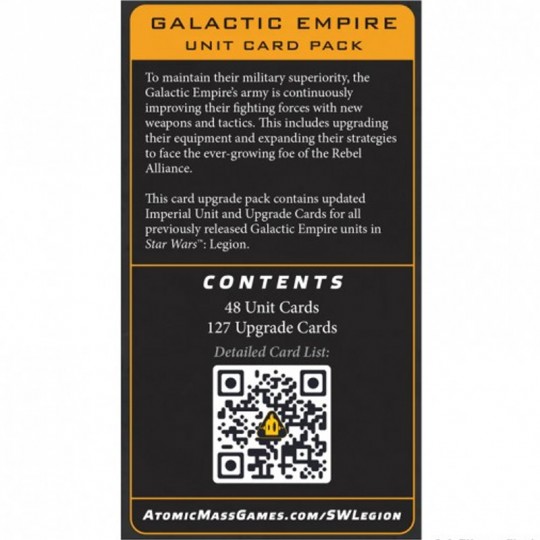 Star Wars Legion : Empire (Card Pack) Atomic Mass Games - 2