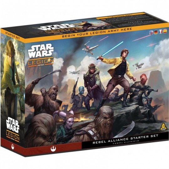Star Wars Legion : Rebel Alliance Starter Set (Base) Atomic Mass Games - 1