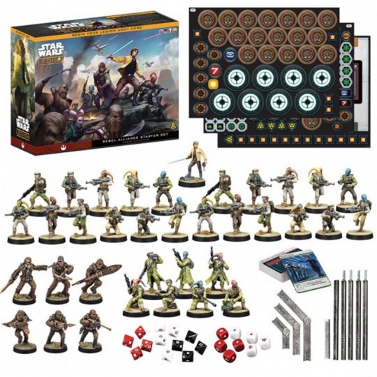 Star Wars Legion : Rebel Alliance Starter Set (Base) Atomic Mass Games - 2