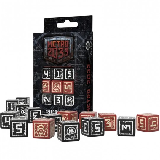 Métro 2033 : Set de Dés Arkhane Asylum Publishing - 1