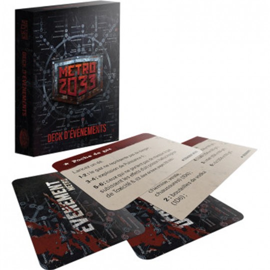 Métro 2033 : Deck Evenement Arkhane Asylum Publishing - 2