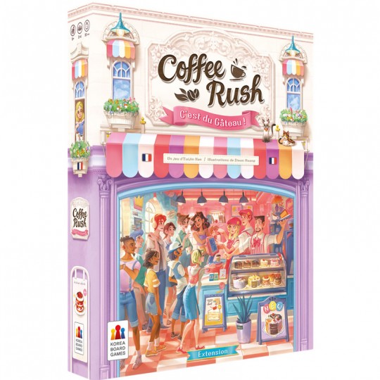 Extension C'est du Gâteau ! - Coffee Rush Korea Board Games - 1