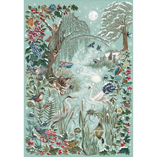 Puzzle 1000 pcs Frosted River - Gibsons Gibsons - 3