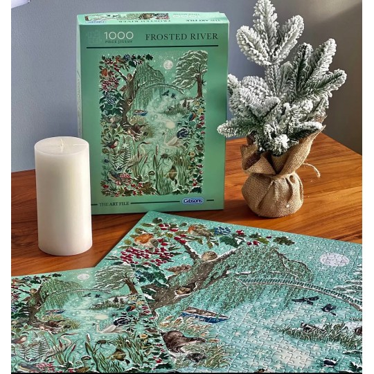 Puzzle 1000 pcs Frosted River - Gibsons Gibsons - 2