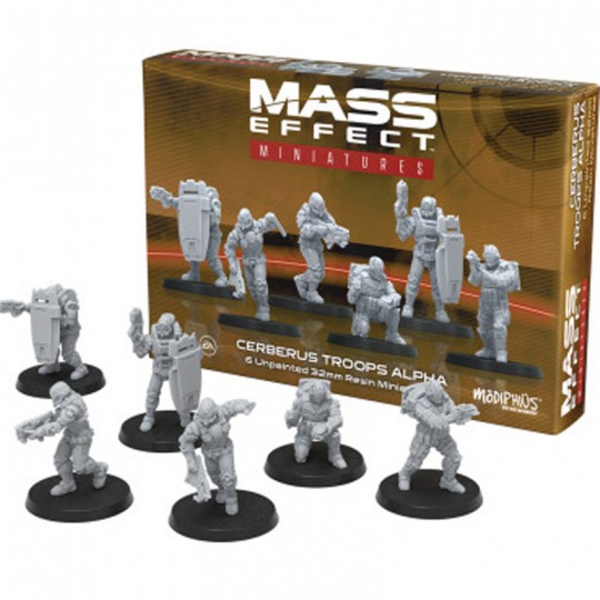 Mass Effect - Extension Cerberus Forces Alpha Modiphius - 2