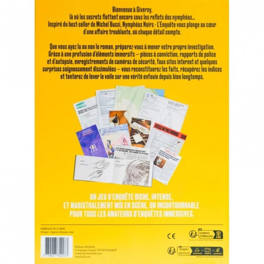Un Jeu d'Enquête - Nymphéas Noirs Miraludo - 3