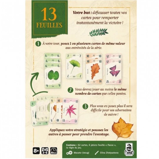 13 feuilles Cranio Creations - 2