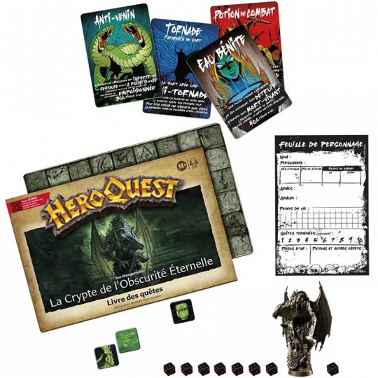Extension La Crypte De L'obscurité Éternelle - Heroquest Hasbro - 2