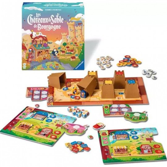 Les châteaux de sable de Bourgogne Ravensburger - 1