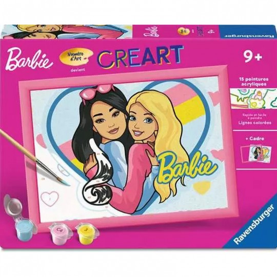 CreArt Kids 18x24cm : Duo Barbie - Ravensburger Ravensburger - 2