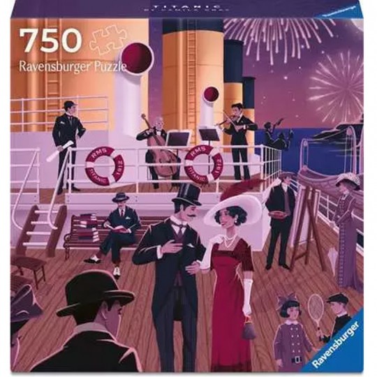 Puzzle 750 pcs Art & Soul : Titanic - Ravensburger Ravensburger - 1