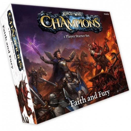 Kings of War - Champions - Faith & Fury 2- Starter 2 joueurs Mantic - 1