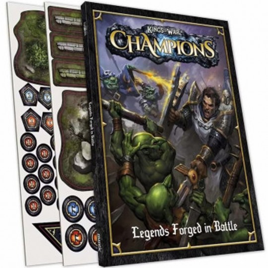 Kings of War - Champions - Livre des règles & Tokens Mantic - 1