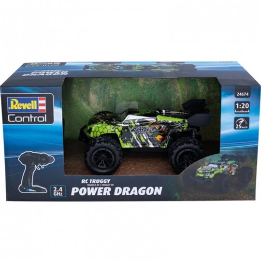 Voiture RC Truggy Power Dragon 1/18ème - Revell Revell - 1