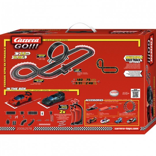 Circuit voitures GO !!! Ferrari SF90 XX Stradale (sans fil) - Carrera Carrera - 3