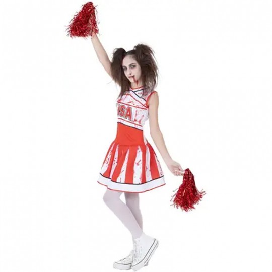 Déguisement Pompom Girl Zombie 11-13 ans Entrée de Gamme - Rubies Rubies - 2