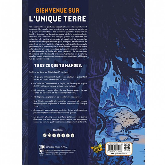 Wilderfeast JDR - Livre de base Ynnis éditions - 2