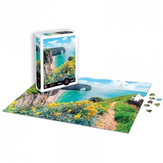 Puzzle 1000 pcs Paysage Les Falaises d'Etretat - Calypto Calypto - 2