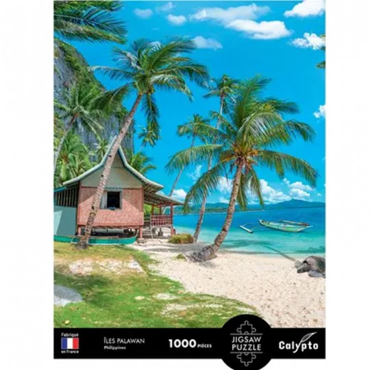 Puzzle 1000 pcs Paysage Plage Tropicale Palawan Philippines - Calypto Calypto - 2