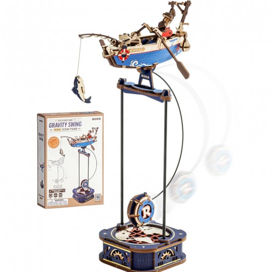 Puzzle 3D en bois Ocean Fisher Rokr Rokr - 1