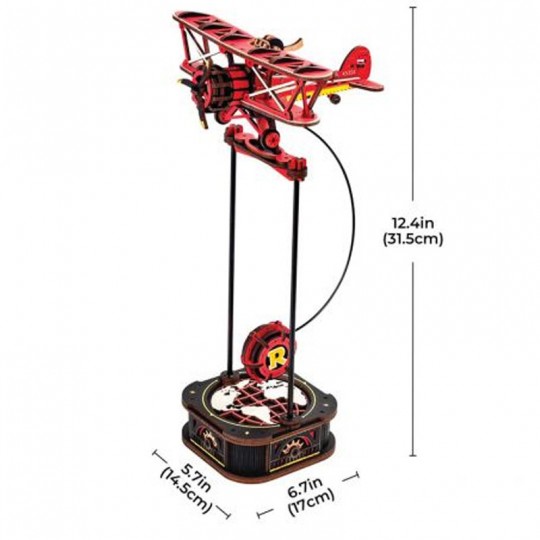 Puzzle 3D en bois Sky Captain - Rokr Rokr - 2