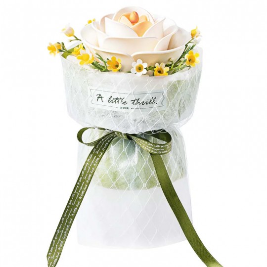 Puzzle 3D White Camellia Rokr Rokr - 1