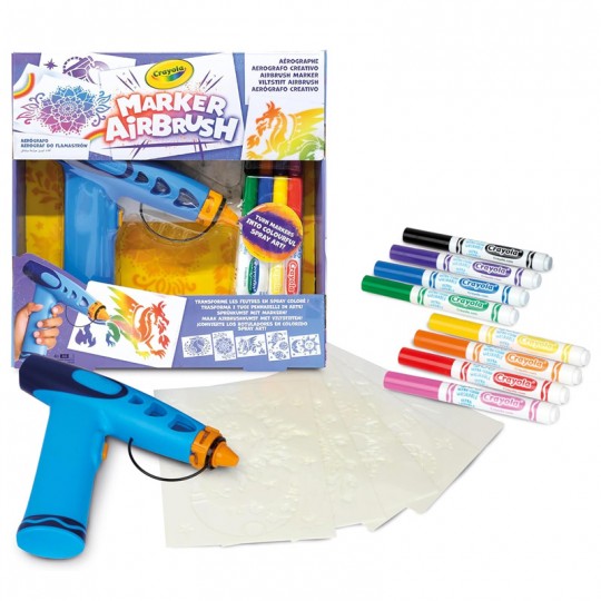 Marker Airbrush - Crayola Goliath - 1