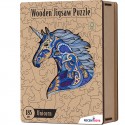 Puzzle en bois Licorne 185 pcs - Recent Toys Recent toys - 1 Puzzle en bois Licorne 185 pcs - Recent Toys Recent toys - 1