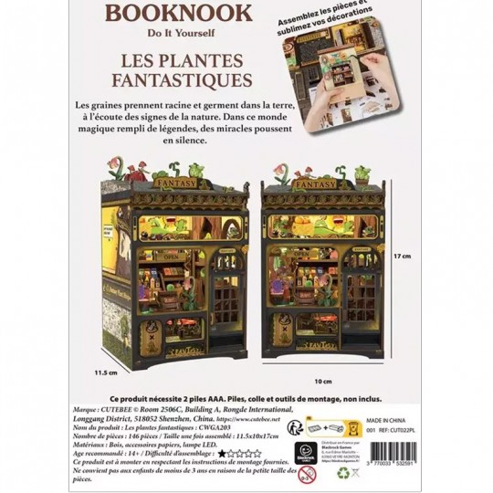 BookNook - Les Plantes Fantastiques Cutebee - 2