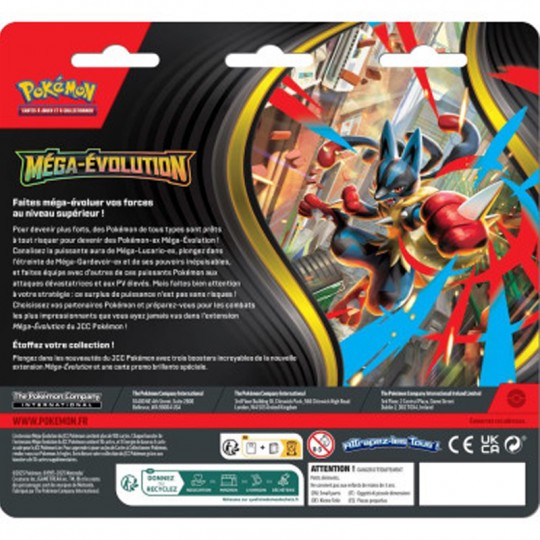 Pokémon : Tripack Méga-Évolution ME01 : Akwakwak Pokémon - 2