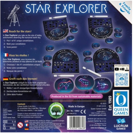 Start Explorer Queen Games - 2