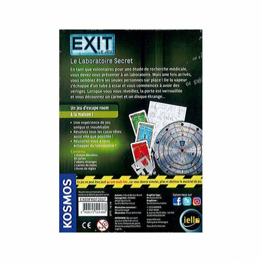 Exit: Le Laboratoire Secret iello - 3